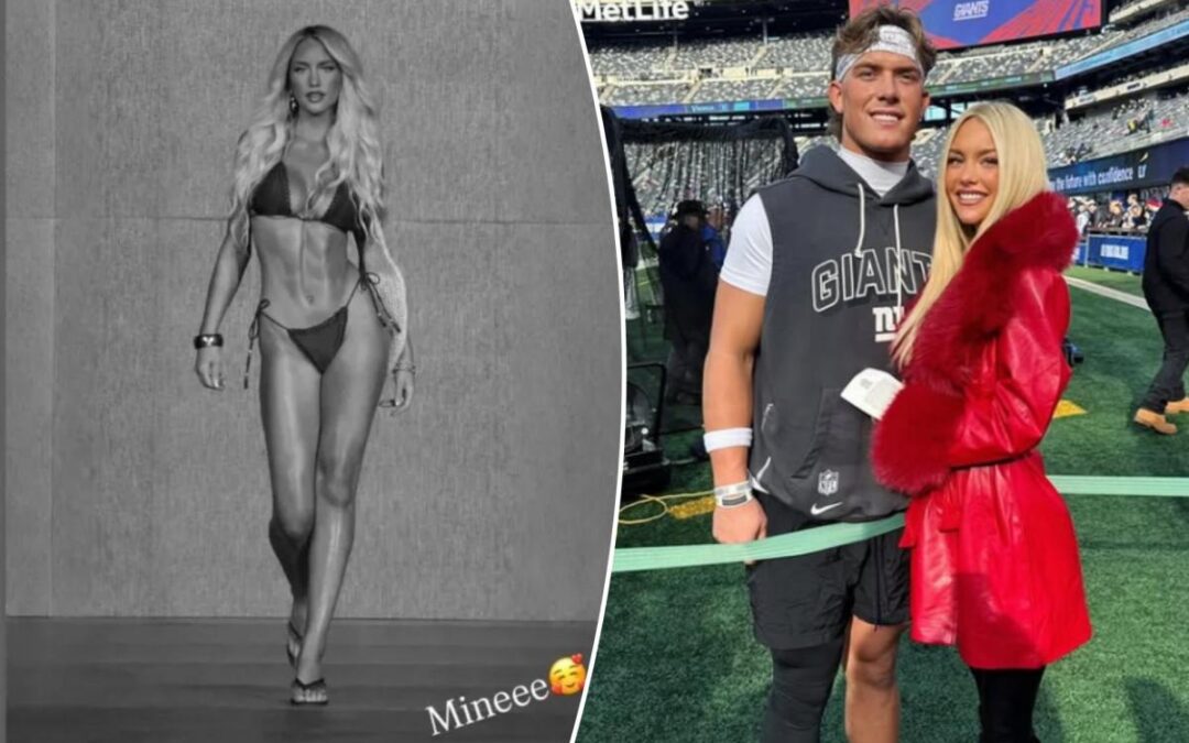 Jaxson Dart gushes over girlfriend Marissa Ayers’ Miami Swim Week debut: ‘So proud of you’