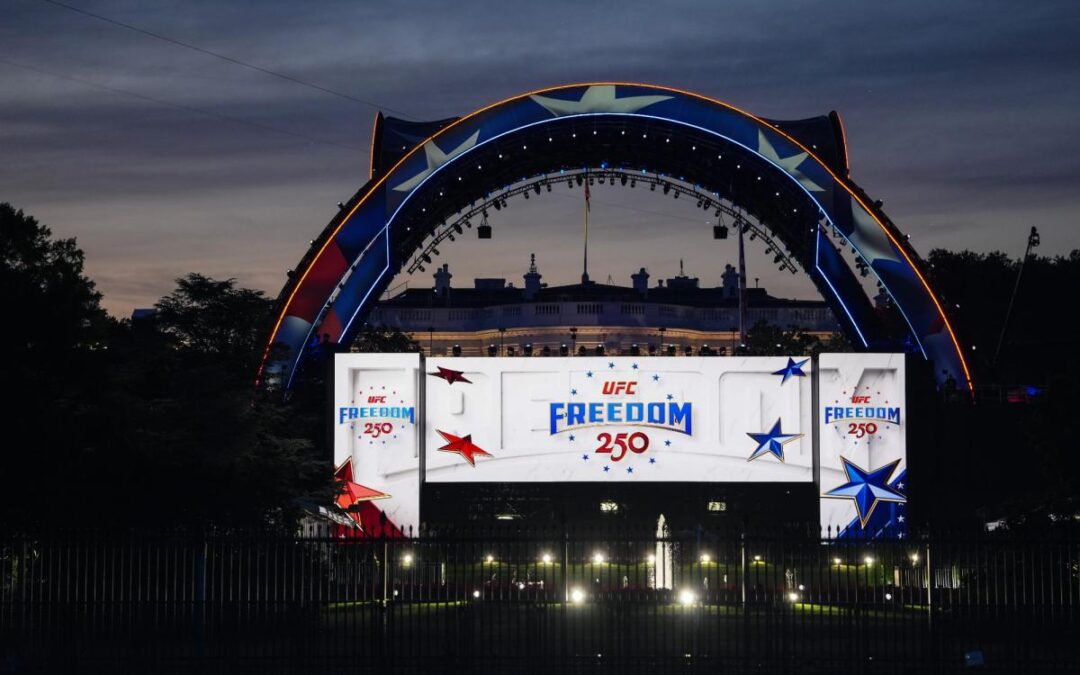 Here’s how to watch UFC Freedom 250: Start time, livestream, full card