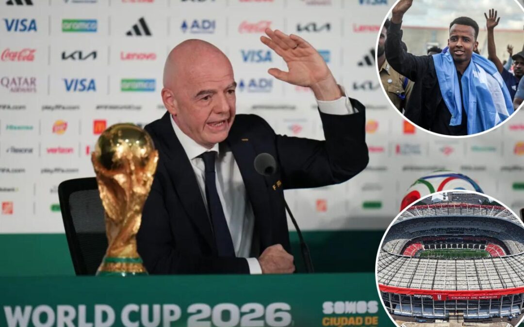FIFA prez Gianni Infantino says people ‘should chill’ about Somali referee denied US entry while doubling down on World Cup ticket prices