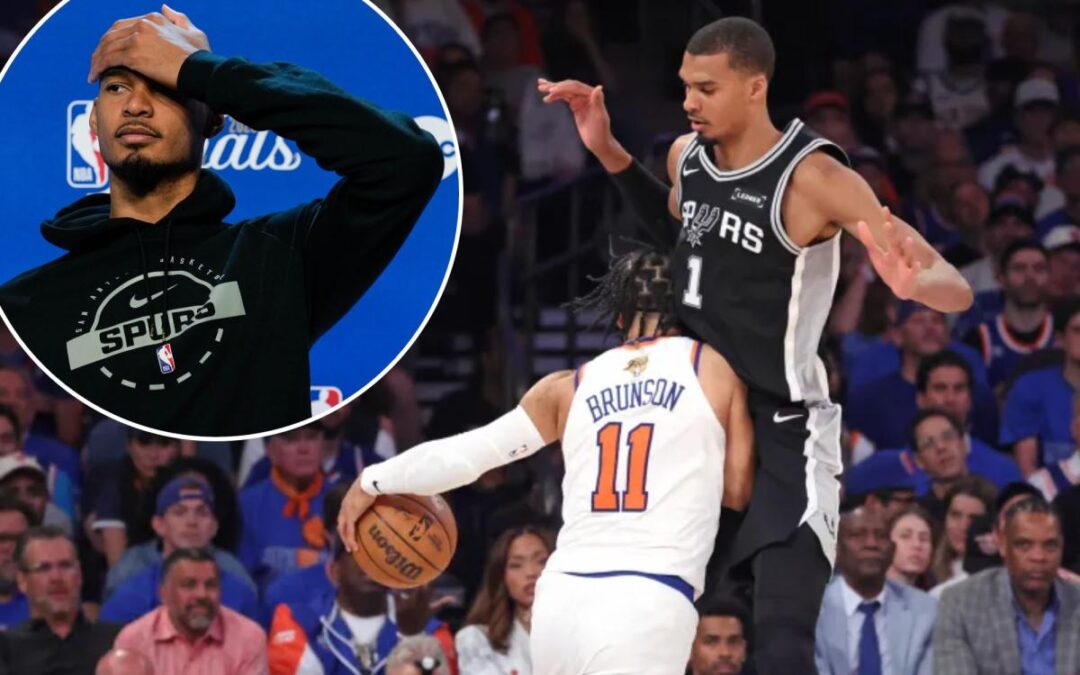 Victor Wembanyama makes confident claim with Spurs down 3-1 to Knicks: ‘Everybody knows’