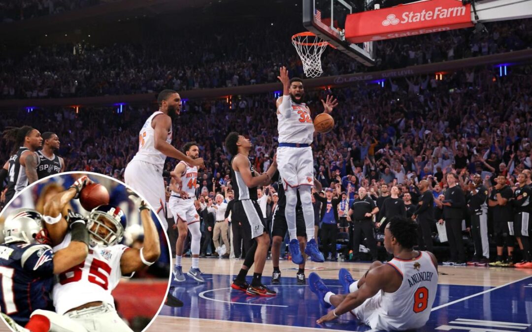 David Tyree happy to share spot in New York sports lore with OG Anunoby’s miracle tip-in