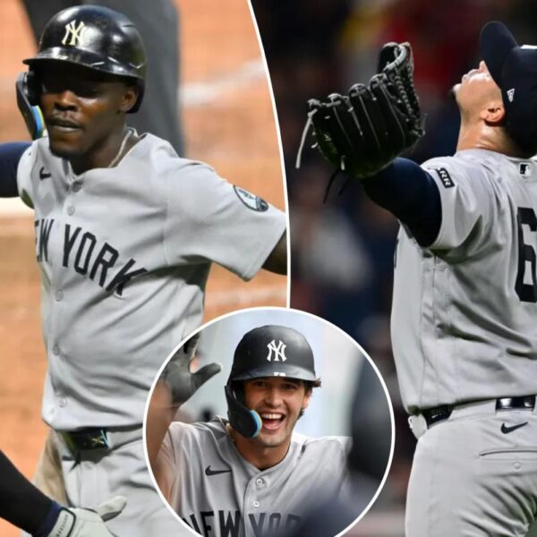 Jazz Chisholm’s Jr.’s late homer, bullpen propel Yankees past Guardians