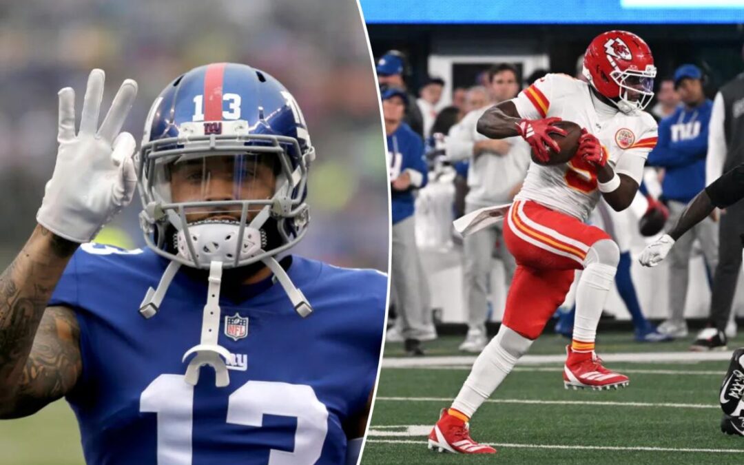 Giants work out several notable veteran receivers — including Odell Beckham Jr.