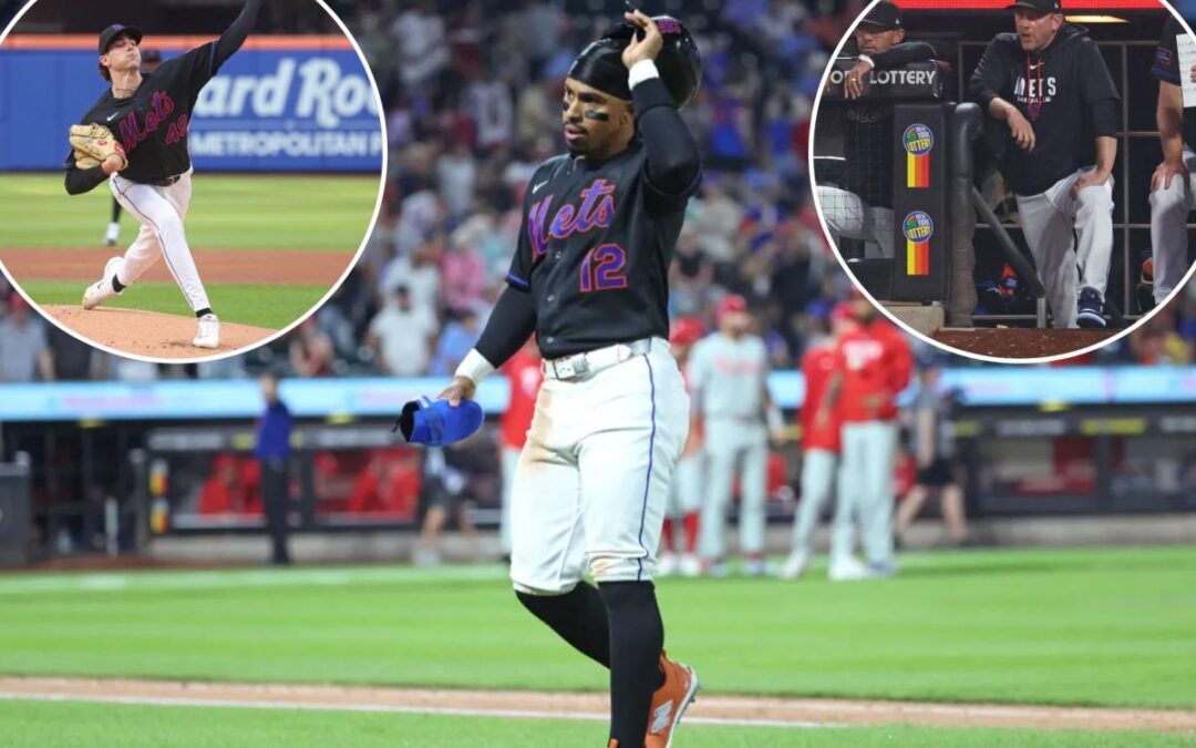 Mets’ losing streak hits seven as they fall to Phillies in Andy Green’s debut