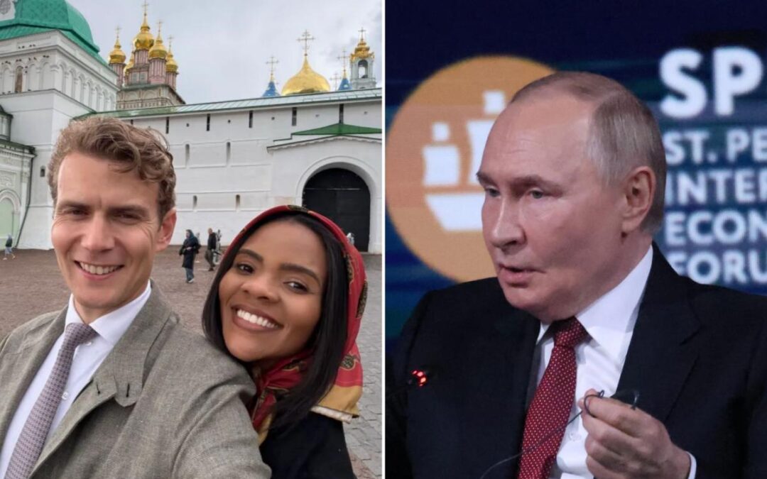 Candace Owens is speaking in Russia, but sources say Putin is only manipulating her to spread his propaganda