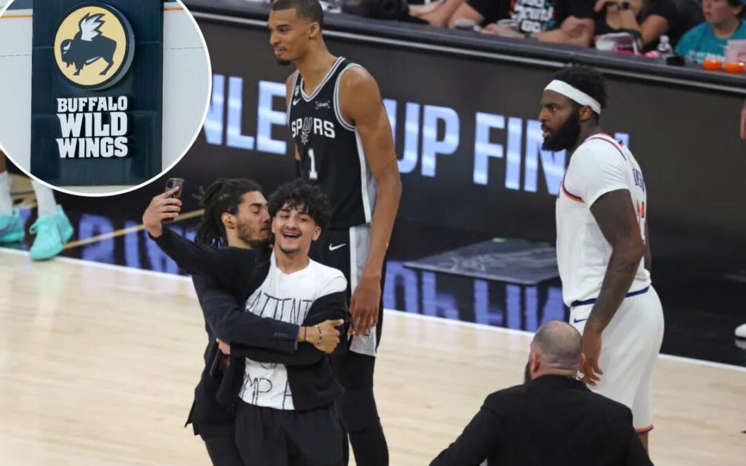 Buffalo Wild Wings slammed for offer to fan who ran on to court during Knicks-Spurs NBA Finals game