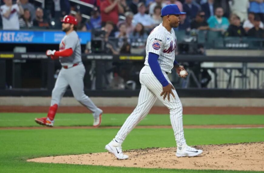 Freddy Peralta struggles as velocity dips in Mets’ loss: ‘just one of those days’