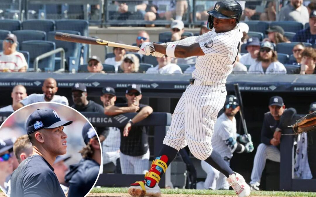 Jazz Chisholm Jr. using Aaron Judge’s bat to homer in Yankees’ win come with key tweak to avoid injury