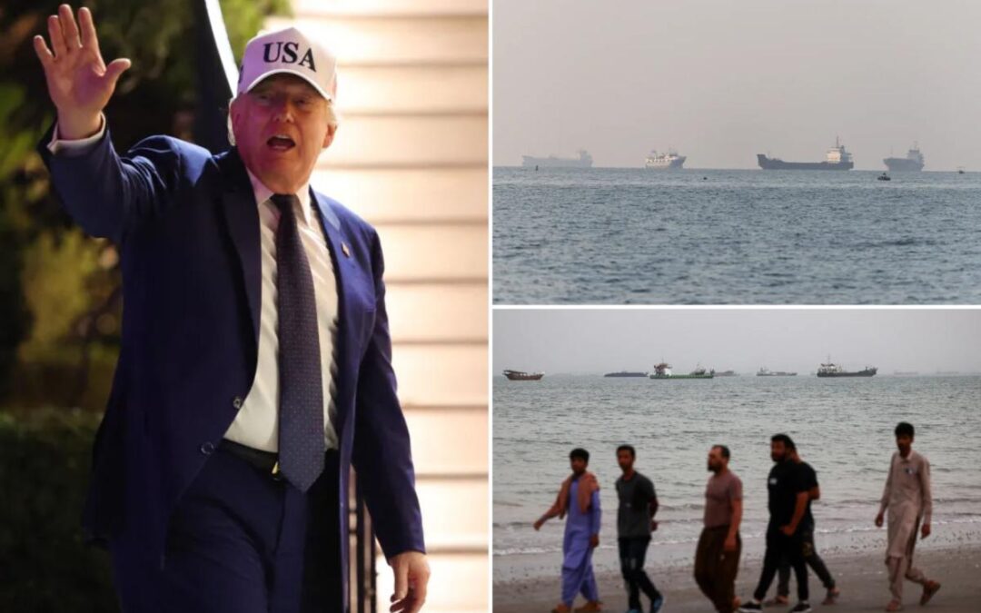 Oil prices sink to lowest levels in months after Trump touts Iran deal to reopen Strait of Hormuz