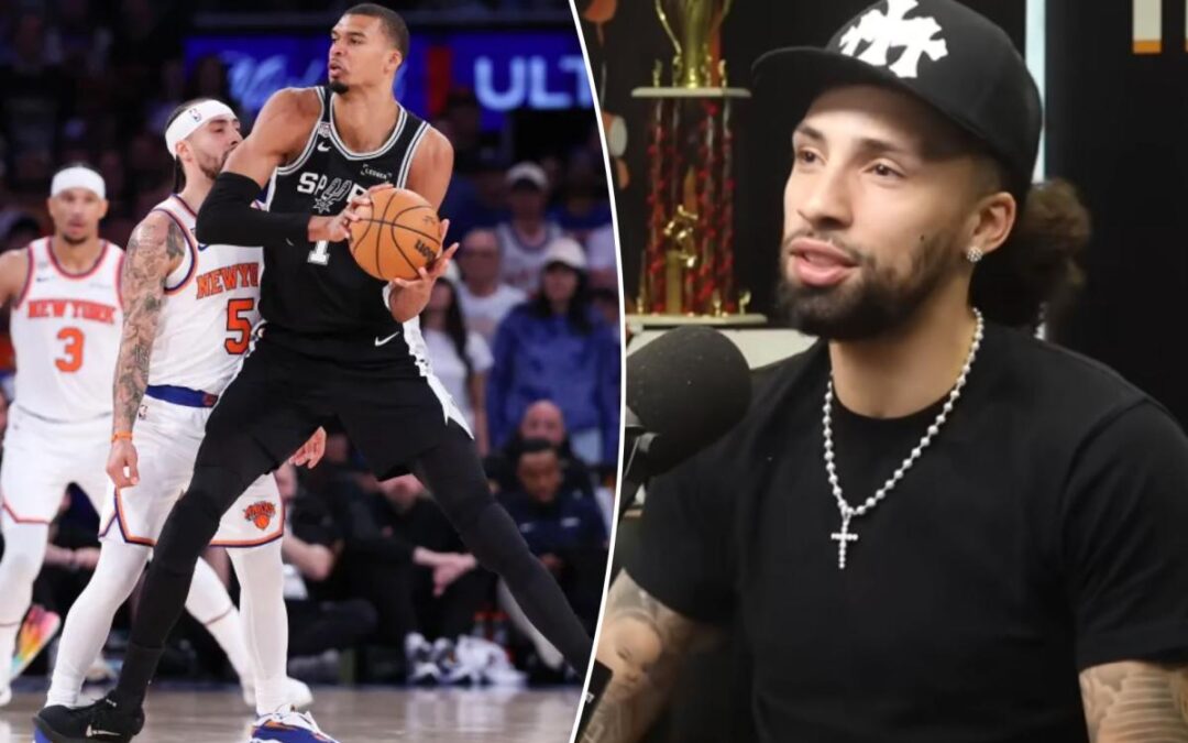 Knicks guard calls out Victor Wembanyama for not shaking hands after NBA Finals