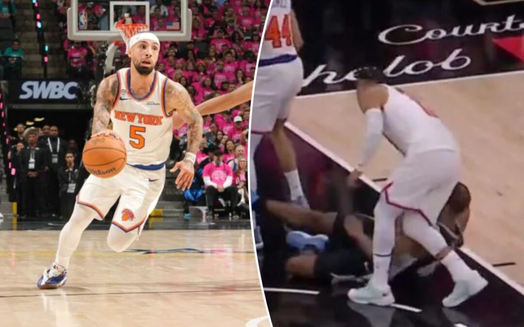 Jose Alvarado fearless in big NBA Finals moment for Knicks bench