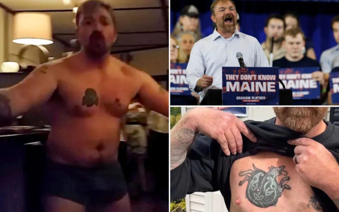 Graham Platner cheated on fiancée and bragged Nazi tattoo was reminder ‘US was the evil bad guy,’ lover tells Post