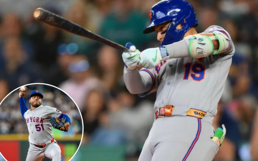 Bo Bichette breaks out in big way as Mets drub Mariners to avoid sweep