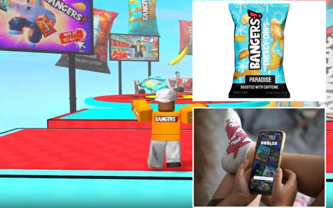 Roblox ads enticed, targeted kids as young as 5 to try caffeinated potato chips, watchdog says