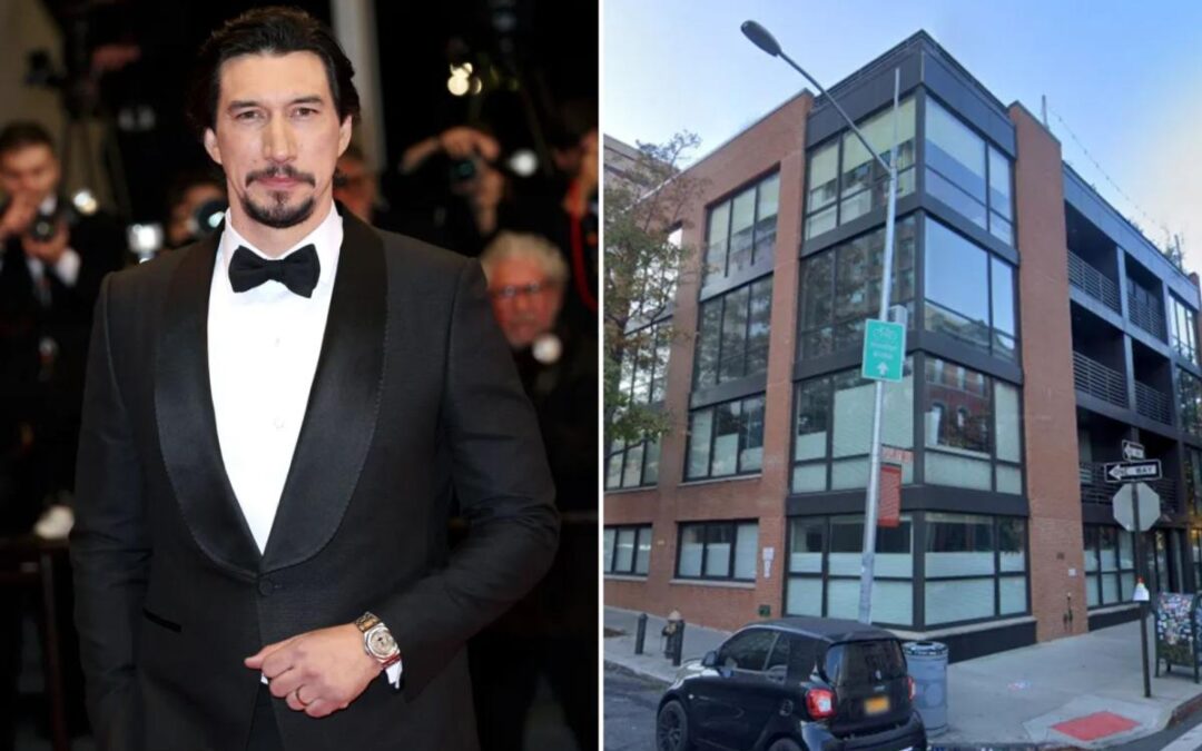 Adam Driver lists $5M Brooklyn Heights loft as he trades up to A-list building where Matt Damon, Emily Blunt live