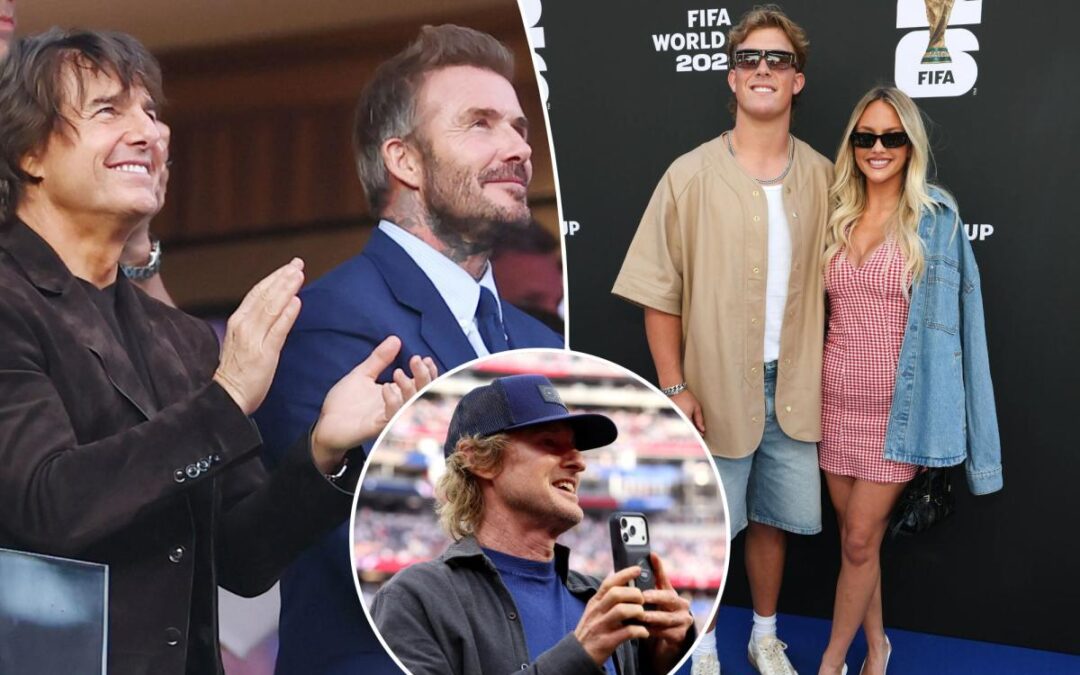 Tom Cruise, Jaxson Dart among celebs taking in USMNT’s World Cup 2026 opener