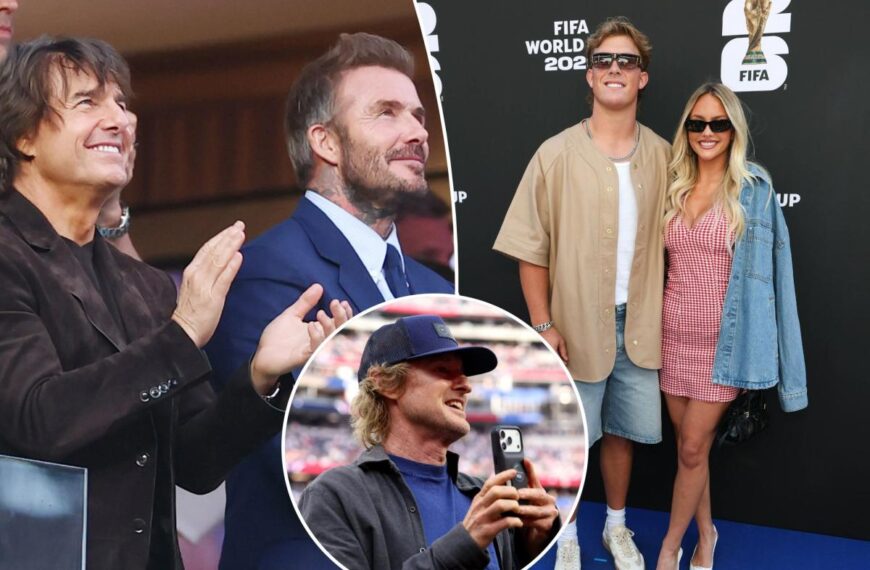 Tom Cruise, Jaxson Dart among celebs taking in USMNT’s World Cup 2026 opener