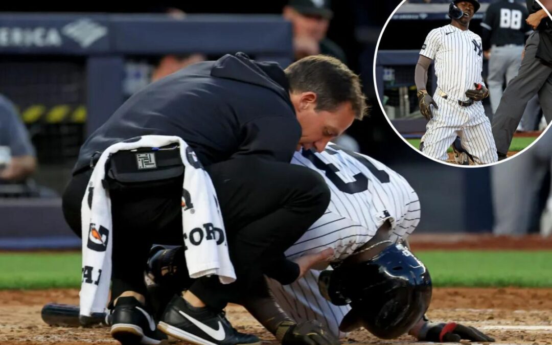 Yankees’ Jazz Chisholm Jr. not changing cup habit after foul ball — despite pain level of ‘a million’