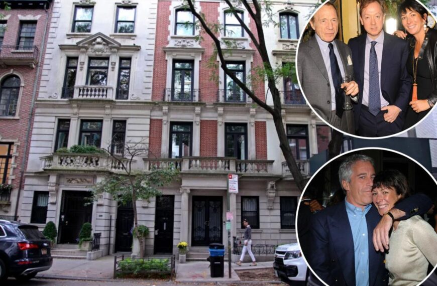 Ghislaine Maxwell’s five-story UES townhome, once used for lavish parties, sells for $16.5M
