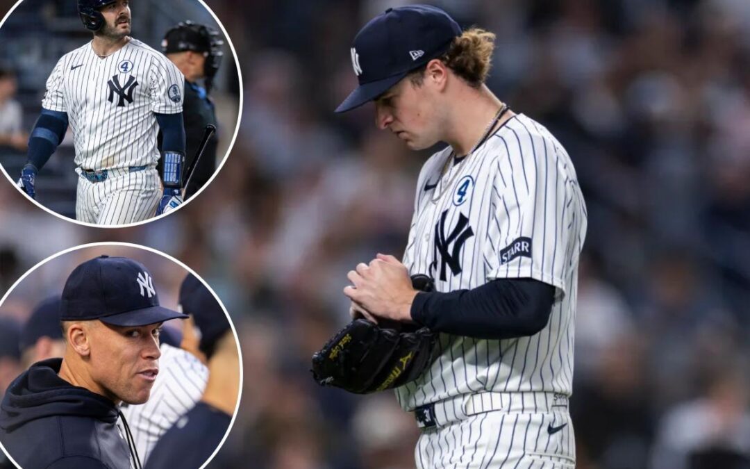 Cam Schlittler turns in rare dud as Aaron Judge-less Yankees battered by Guardians