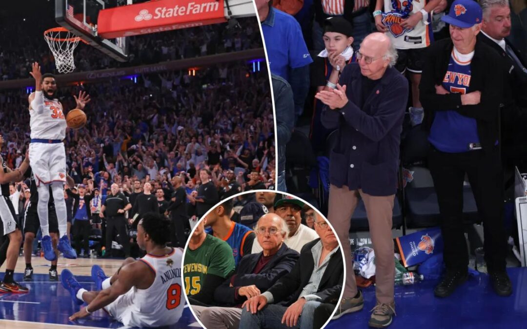 Larry David tells The Post he can’t believe he saw Knicks’ Game 4 miracle — he’s ‘supposed to miss games’ like that