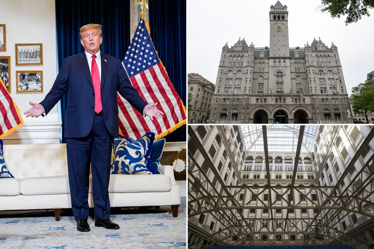 Government gets $80M for Trump’s former DC hotel — new owners now exploring $400M sale