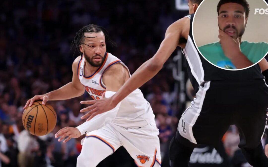 Jayson Tatum reveals how he’s getting through watching Knicks in NBA Finals