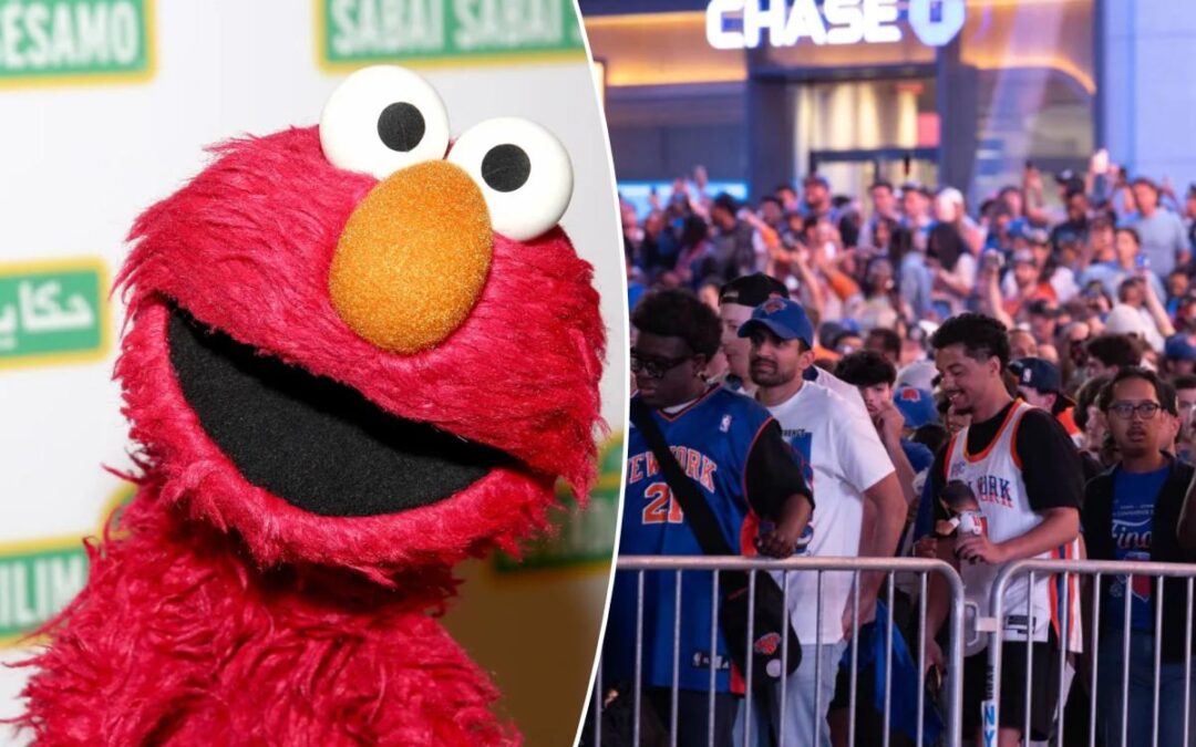 Elmo’s NBA Finals neutrality draws ire of Knicks fans: ‘Not rocking with you’