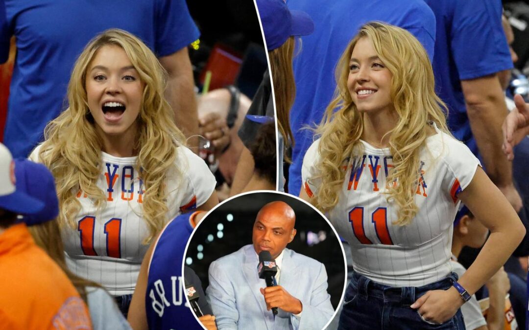 Charles Barkley in shock over Sydney Sweeney NBA Finals Game 5 appearance