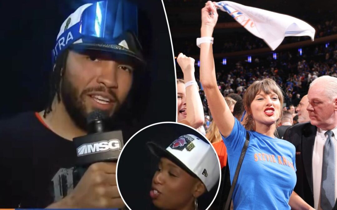 Jalen Brunson has a message for Taylor Swift fans after Monica McNutt hot mic drama