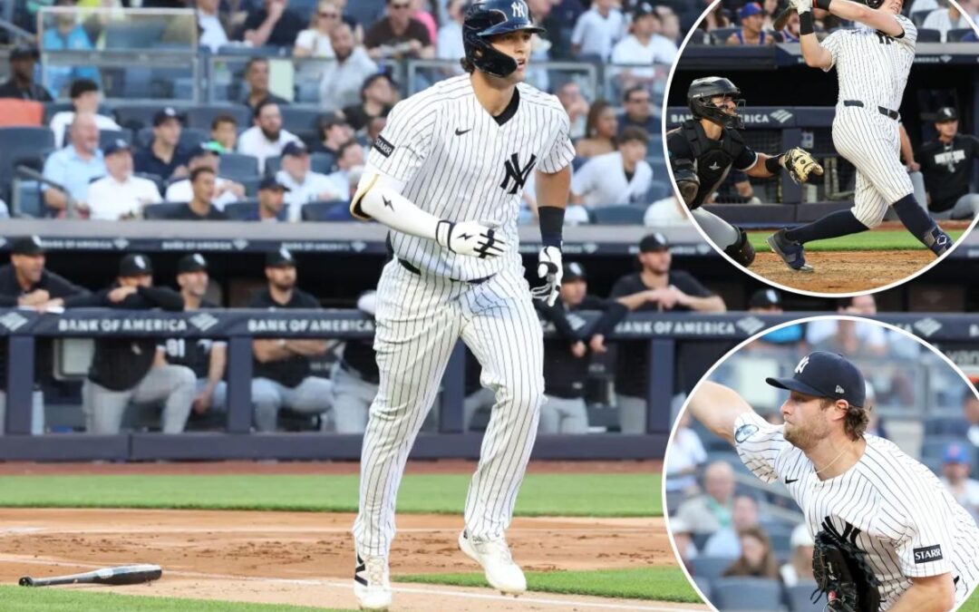 Gerrit Cole rebounds as Yankees destroy White Sox to continue dominance of AL Central