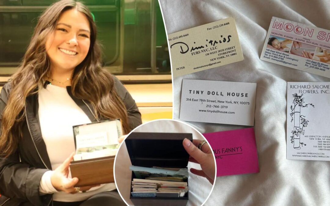 Gen Zer revives forgotten NYC businesses from a found old-school Rolodex — and New Yorkers are obsessed