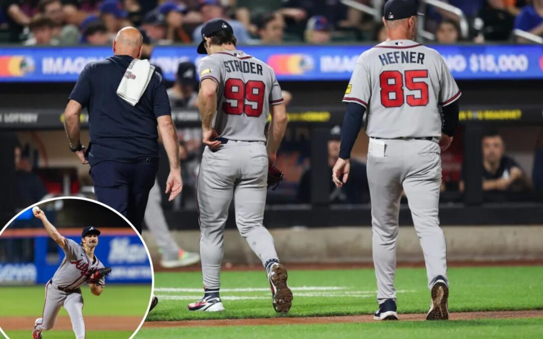 Spencer Strider hits IL after scary velocity dip in big Braves concern: ‘Doesn’t look great’