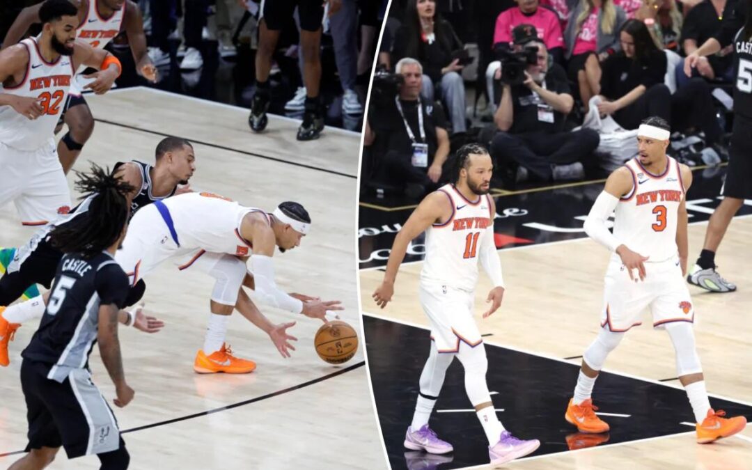 Vintage Josh Hart shows up for Knicks in NBA Finals Game 1 win