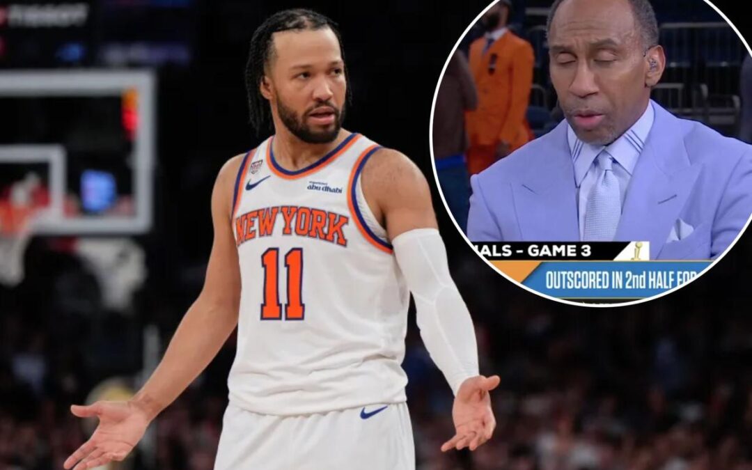 Stephen A. Smith turns on Jalen Brunson after Knicks’ Game 3 loss: ‘Playing to win MVP’