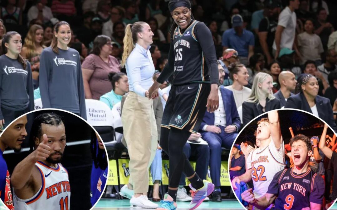 Liberty feel sense of connection to Knicks and ‘special type of energy’ title chase brings to city