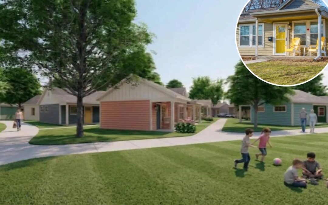 New tiny home village has $300 rent, a gym and free healthcare — here’s who gets to live there