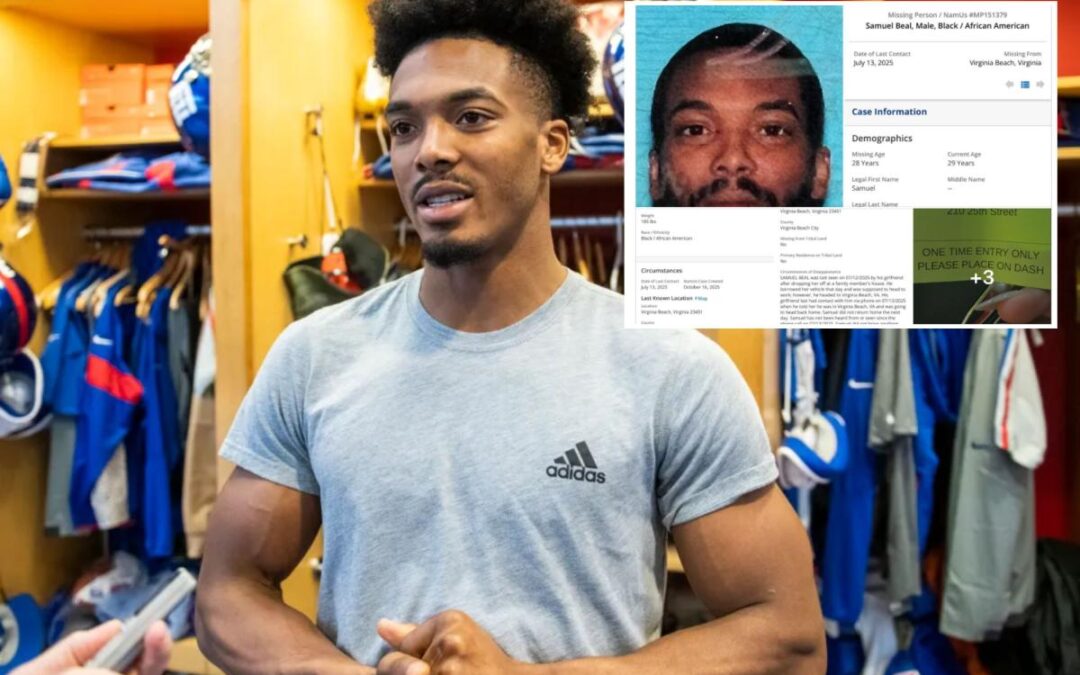 Sam Beal still missing almost one year later as ex-Giant’s family continues search