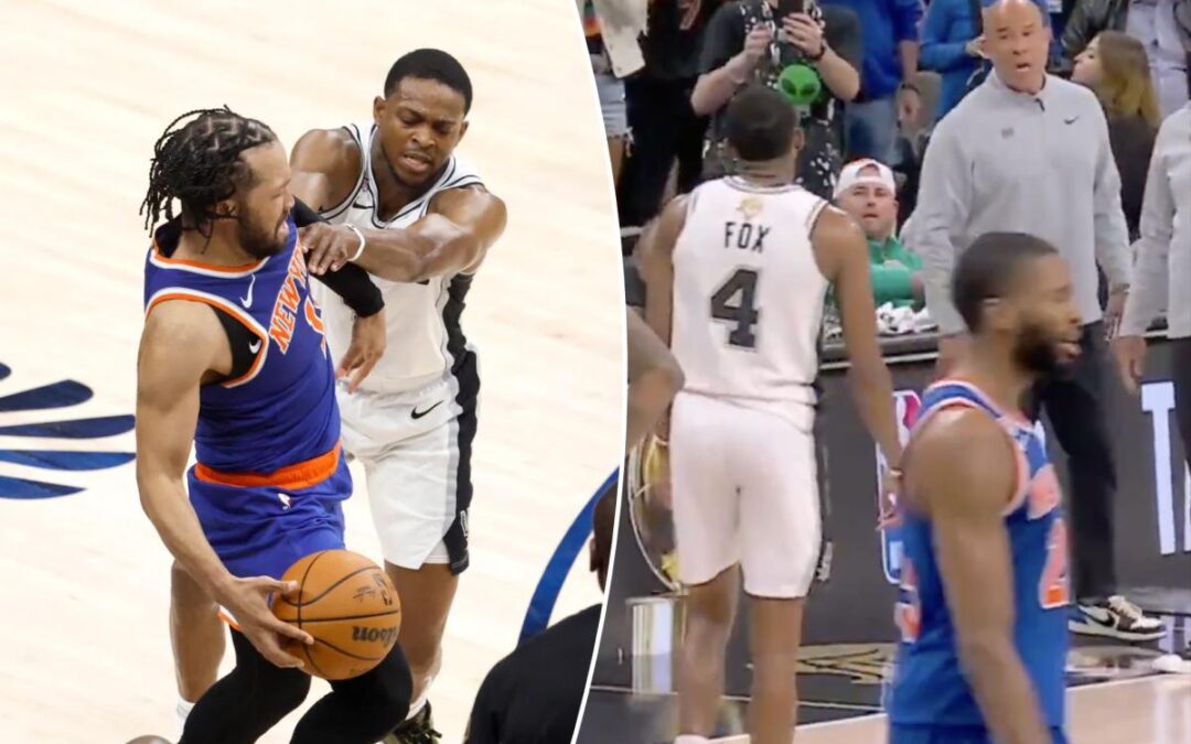 Rick Brunson was being a ‘father first’ during Jalen Brunson’s heated confrontation with De’Aaron Fox