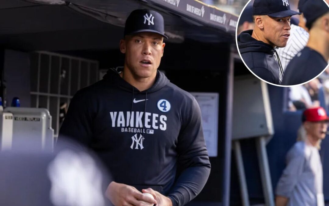 Aaron Judge out of lineup for third straight day as Yankees’ concerns grow