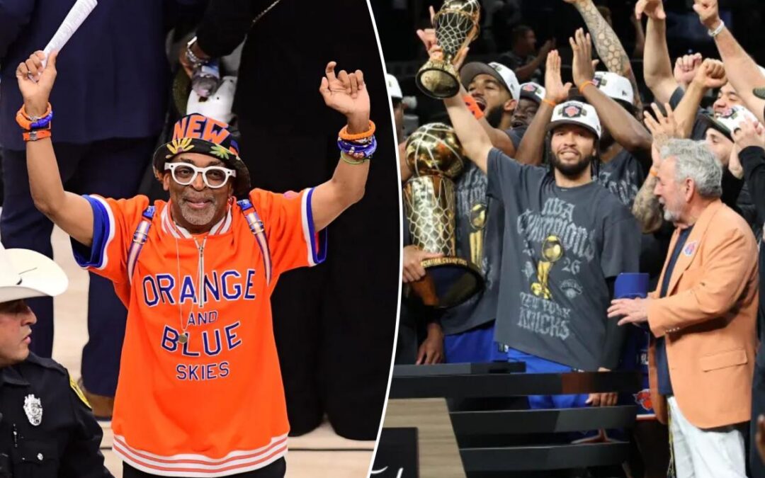 Spike Lee ring debate rages after Knicks win NBA championship