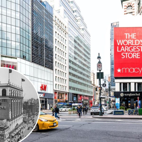 Macy’s 60-year-old ‘shopping bag’ billboard in Herald Square to be demolished, removed this weekend