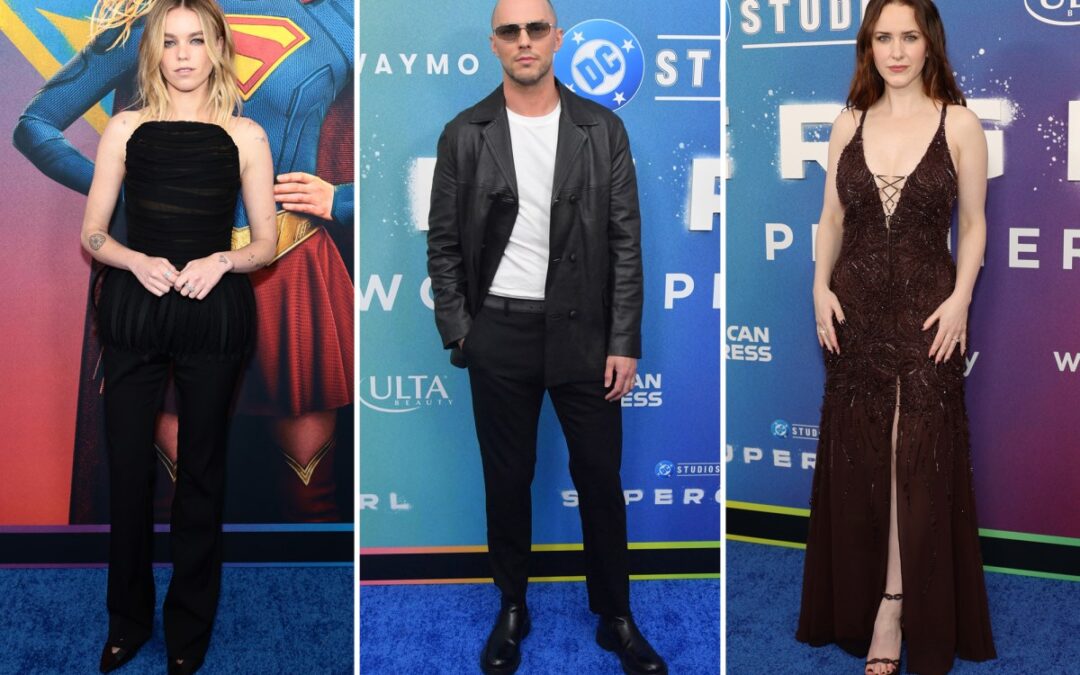  ‘Supergirl’ NY premiere red carpet: Milly Alcock, Nicholas Hoult, Rachel Brosnahan and more