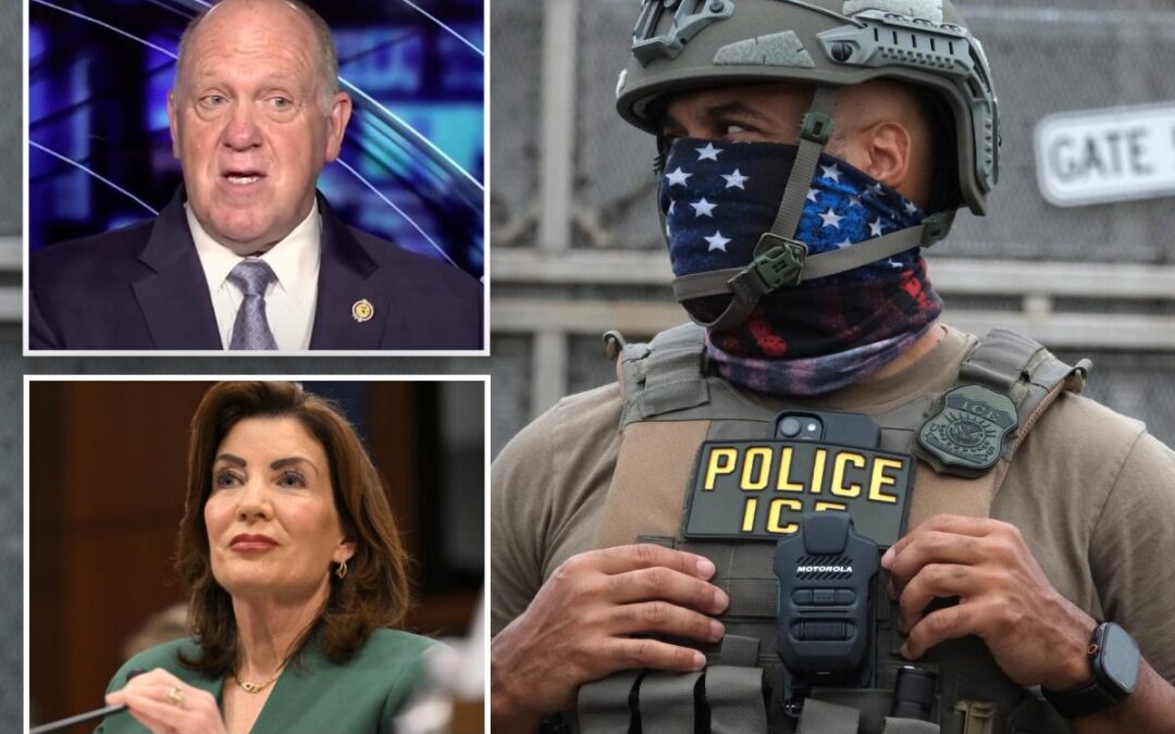 Tom Homan reveals plans set to flood NYC with more ICE agents ‘than you’ve ever seen’