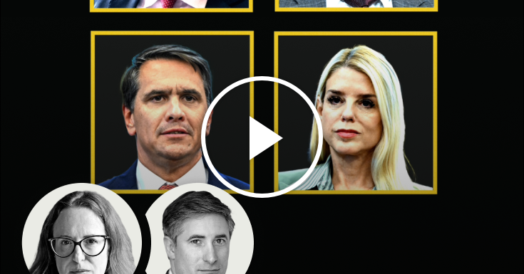 How Trump’s Team Navigated the Epstein Files Without Him