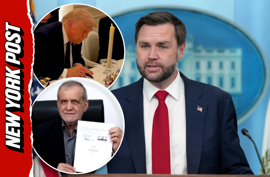 Vance issues harsh warning to Israelis slamming Trump’s Iran deal
