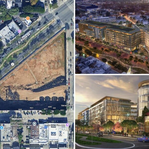 Giant dirt triangle in West Hollywood to transform into 282-home development in glistening new plans