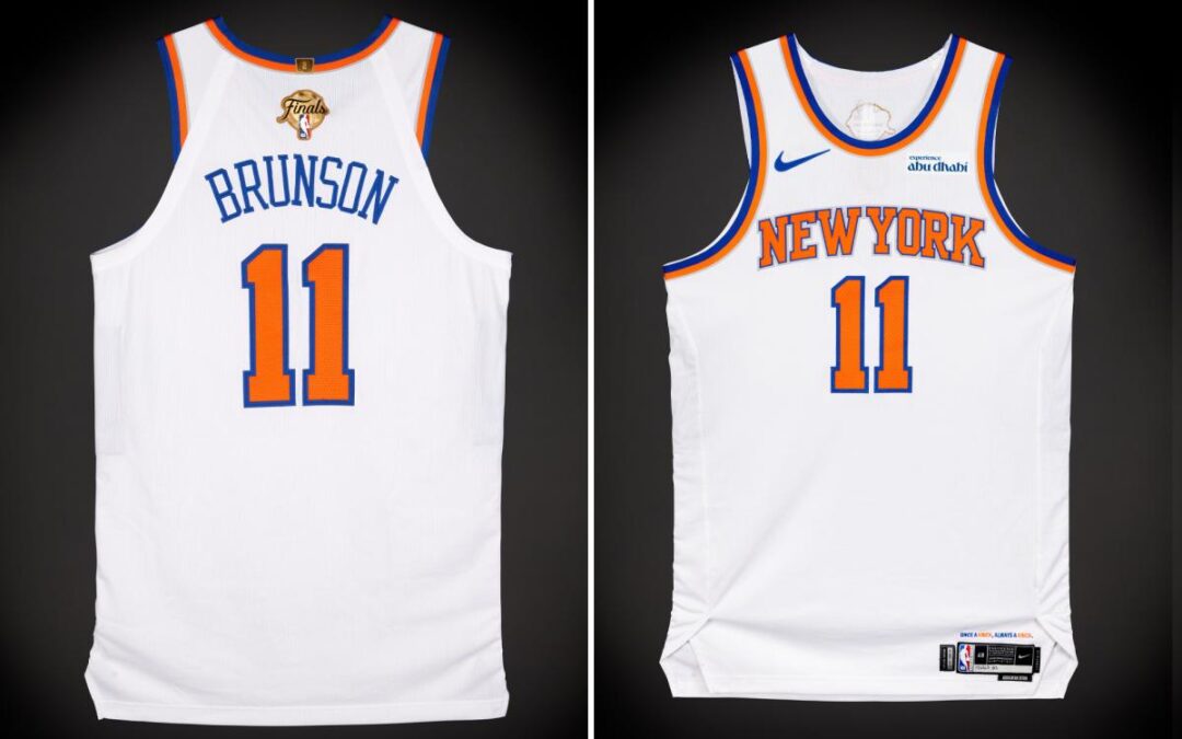 Game-worn jerseys from Knicks-Spurs finals set for auction — and this one could fetch $1 million