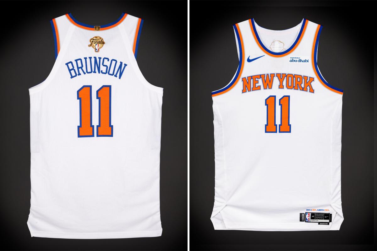 Game-worn jerseys from Knicks-Spurs finals set for auction — and this one could fetch $1 million