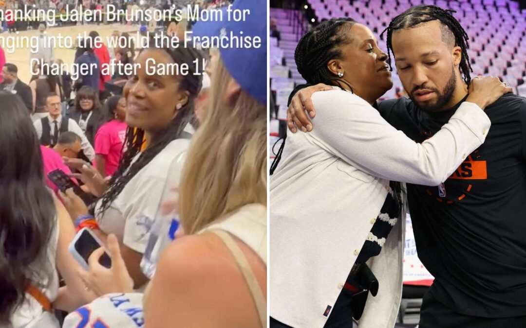 Man goes viral for thanking Jalen Brunson’s mom in stands of NBA Finals: ‘We love him’